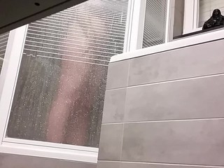 Mom in shower again